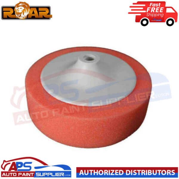 ROAR 6CHO-14 6" 150mm Orange Compounding Foam Buffer Head - M14 Fetment Model: 614CHO