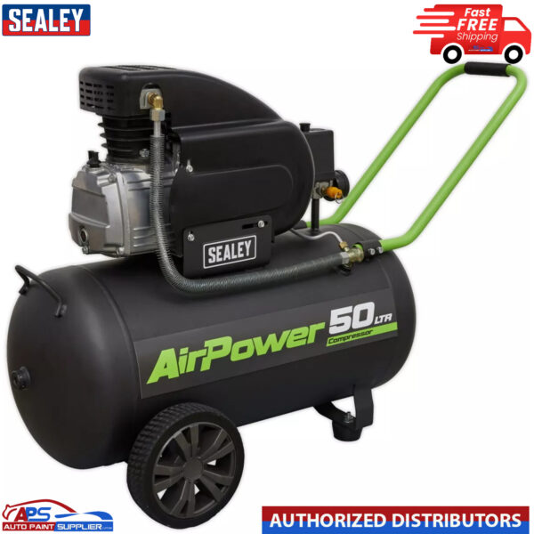50L Sealey Air Compressor Direct Drive 2hp SAC5020E Model SAC5020E