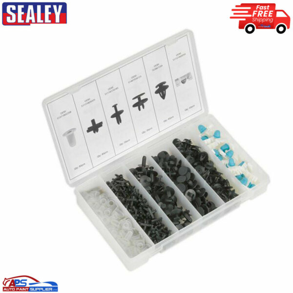 BTC02 Sealey Trim Clip Assortment for BMW 290pc Brand New Model BTC021