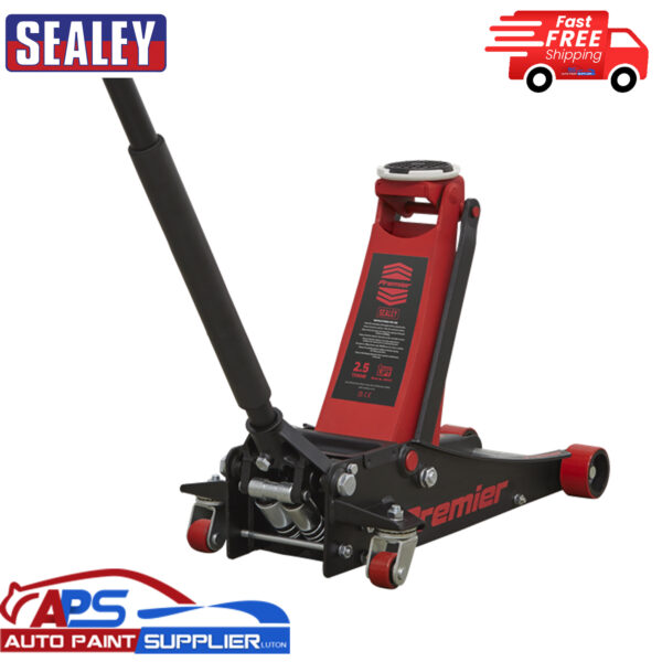 2.5 Tonne Low Profile Trolley Jack with Rocket Lift Model 2501LE