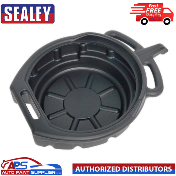 SEALEY Oil/Fluid Drain Pan 7.6ltr Drainer Drip Tray DRP02 Model DRP02