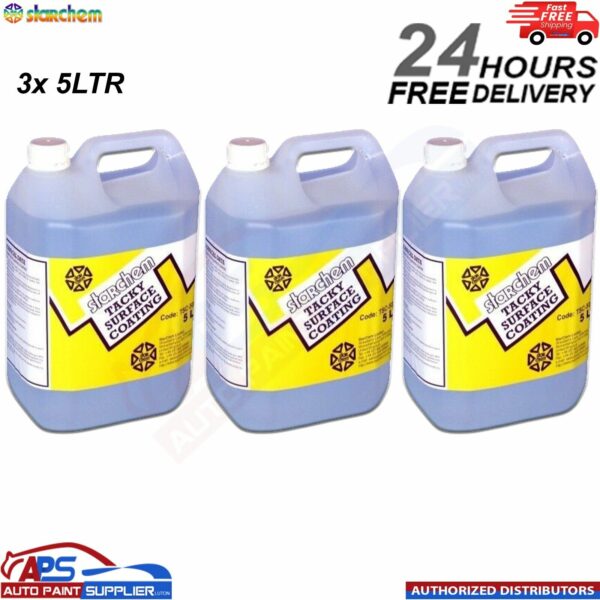 3x Starchem TACKY SURFACE Coating Spray Protection TCS-50 (5 Litre) Model: TCS-50
