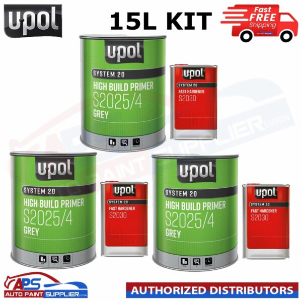 3 X U-POL GRAVITEX PLUS HS STONE CHIP COATING UPOL, PROTECTER 1L + Coating Gun Model GRA/NB