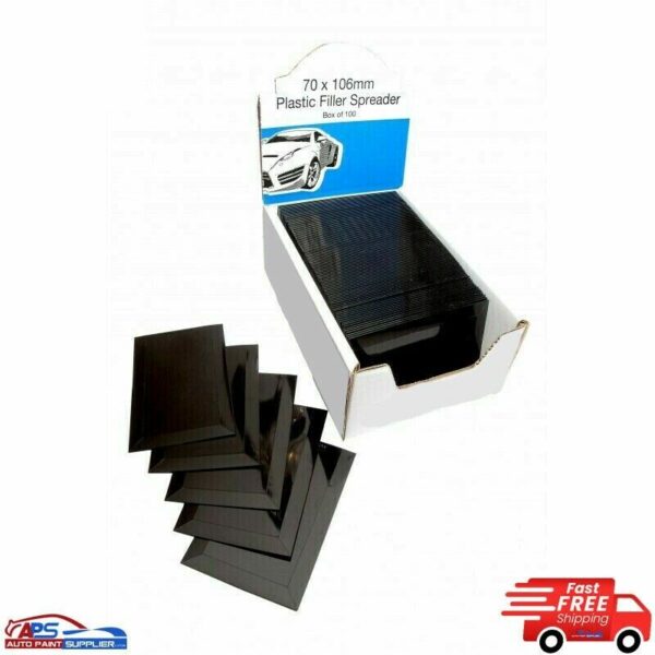 100 X CAR BODY FILLER PLASTIC TYPE FILLER SPREADER FLEXIBLE/BODY SHOP and DIY Model FMT4040