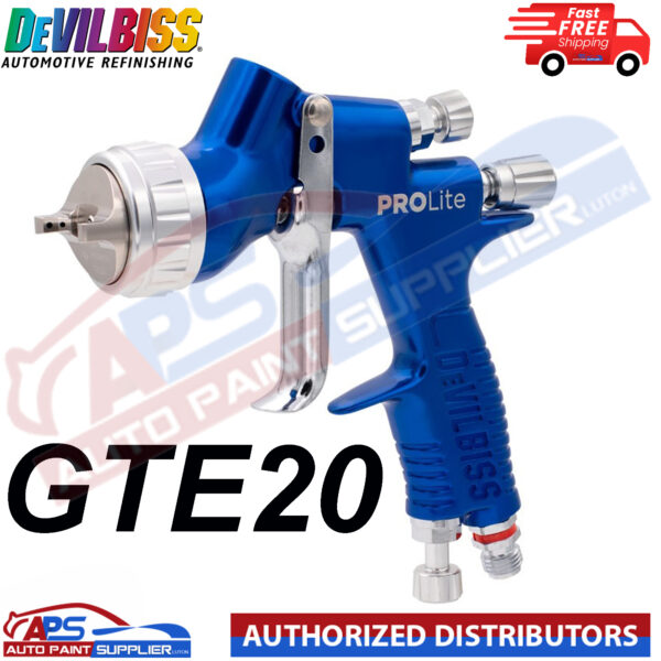 Devilbiss 905072 Prolite Blue - GTE20 -13 - Air Cap Spray Gun 1.3mm Tip Model 905072