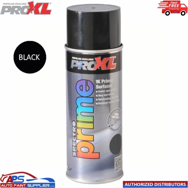 1 X PROXL SPECTRO PRIME AEROSOL 400ML - BLACK -PRO XL SPOT ETCH Model: PROSPECTROBLK