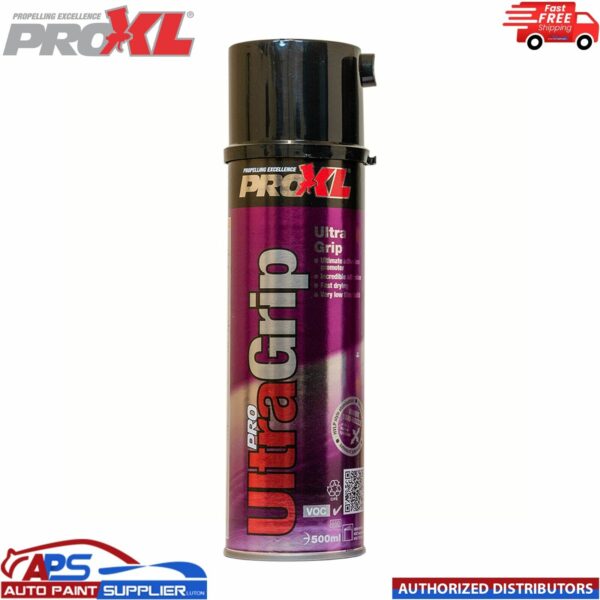 ProXL Ultra Grip High Adhesion Multi Primer 500ml Aerosol Spray Paint PRO XL Model: PRO XL ULTRA GRIP X 2
