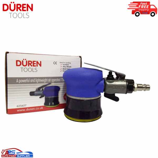 Mini Palm Air Sander (3")75mm- Alloy Wheel and Car Body Repairs Model (3")75mm