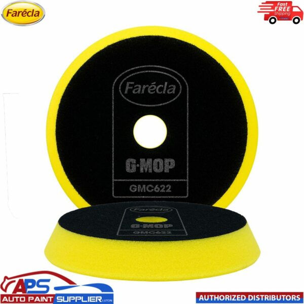 Farecla G Mop Angled Flexible Compound Head 6" 150mm GMC622 (PACK 2) Model: GMC622/2PACK