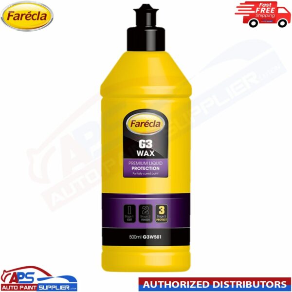 Farecla G3 Wax Premium Liquid Protection 500ml - G3W501 Model: G3W501
