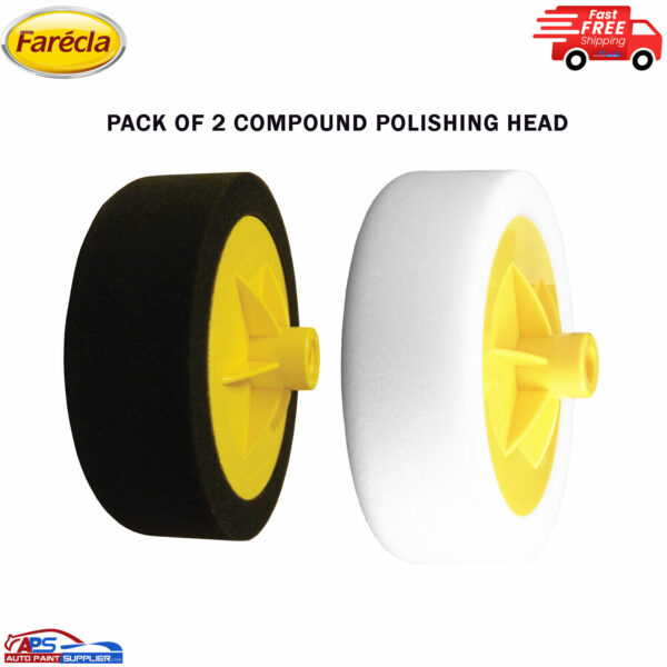 Farecla G Mop 150mm Compounding & Polishing Head 14mm 6" Foam Pack of 2 Model G MOP