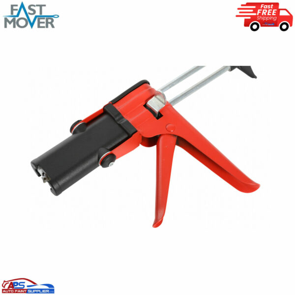 FMT6335 Fast Mover 50ML Cartridge 2K Adhesive Plastic Repair Gun, Metal Handle Model FMT6335