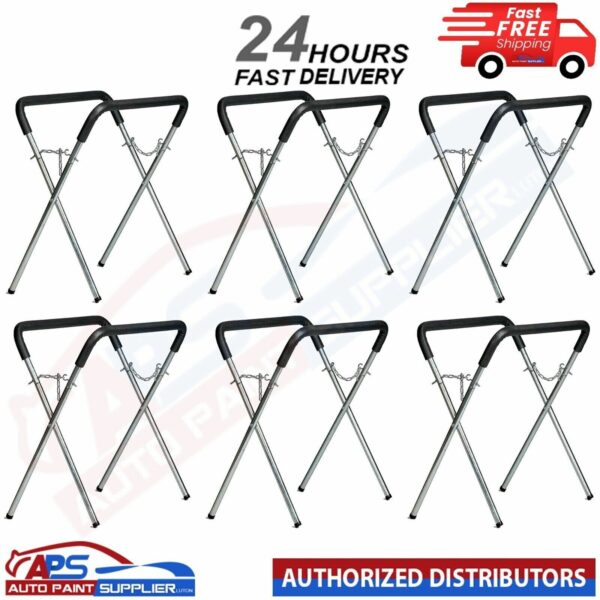 6X FMT Body Shop Trestle Table / Panel Stand Adjustable - FAST DELIVERY Model: FMT207006