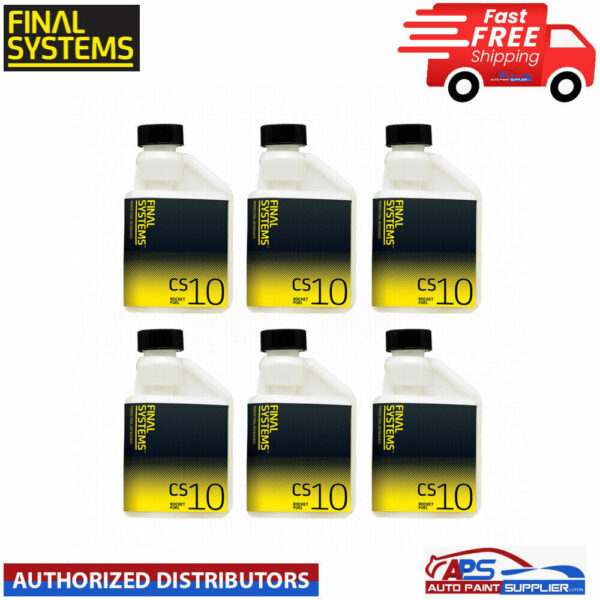 6x 2K Final Systems Fuel Rocket Super Accelerator for low bake&Air Drying 250 ML Model cs10