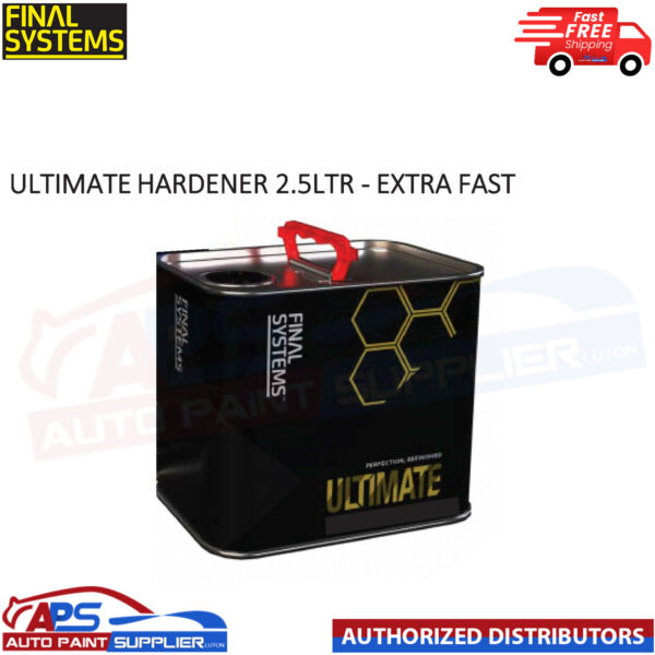 FINAL SYSTEMS ULTIMATE 2K HS EXTRA FAST HARDENER 2.5LTR FOR ULTIMATE CLEARCOAT Model: ULTIMATEHARD2.5-XFAST
