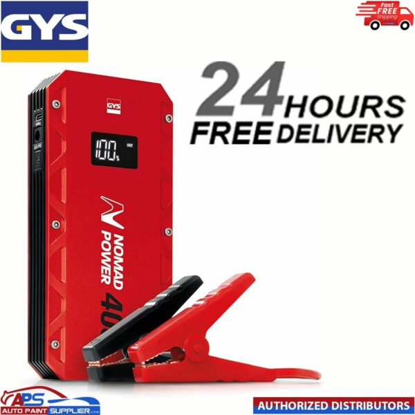 GYS 025882 Nomad Power 400 Lithium Car Jump Starter Booster 12V Model: GYS-025882