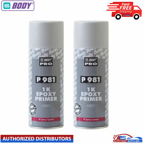 2X HB BODY PRO P981 EPOXY PRIMER AEROSOL (400ML) Model P981