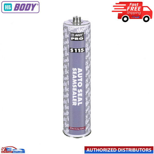 HB Body S115 Seam Sealer Cartridge 1K Car Body Sealer 300ML Air Drying System Model S115