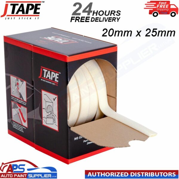 J TAPE 1012.2025 NO EDGE BLENDING TAPE PLUS 20MMX25M JTAPE CAR REPAIR MASKING Model: 1012.2025