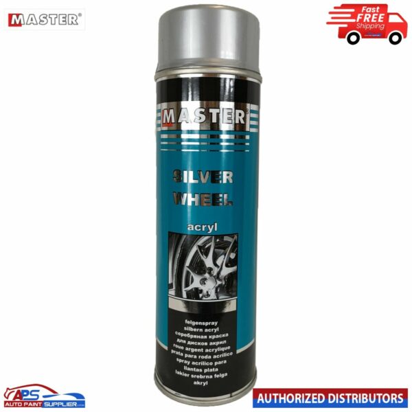 MASTER ACRYL SPRAY SILVER WHEEL 500ML Model MASTER ACRYL SPRAY