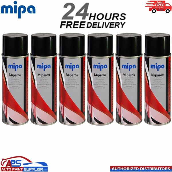 6x MIPA MIPAROX 400ml Aerosol ANTI RUST SPRAY - FAST DELIVERY Model: 682010000