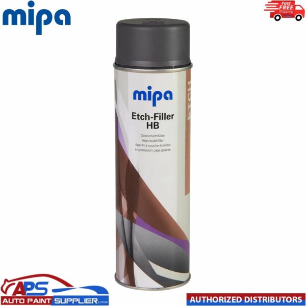 MIPA Etch-Filler HB Dark Grey Aerosol Spray – 500ML Model: 213040001