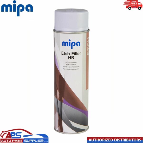 MIPA Etch-Filler HB Light Grey Aerosol Spray – 500ML Model: 213040000