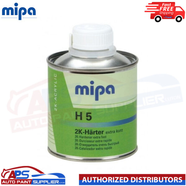 MIPA H 5 2K HARTER EXTRA KURZ 2K ACRYLIC HARDENER 250ML Model mipa h5 250ml