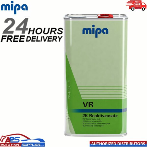 MIPA 272050000 VR REAKTIVZUSATV 2K EXTRA FAST THINNER REDUCER 5LTR Model: 272050000