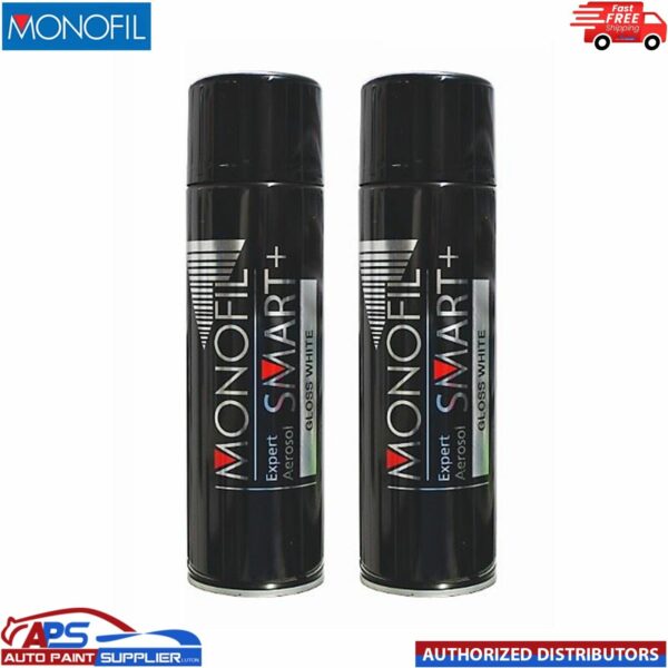 2X MIPA MONOFIL SMART Monofil Smart+ Gloss White (500ML) Model: 002675029141