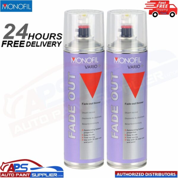 2x MONOFIL VARIO+ FADE OUT THINNER SPRAY Aerosol 500ml - FAST DELIVERY Model: 912990060M