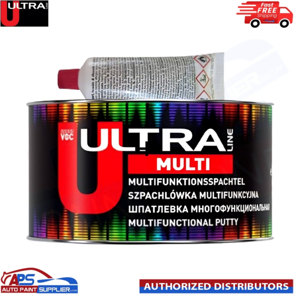 NOVOL Body Filler MULTIFUNCTIONAL Putty Dent Repair 1.75 KG - With Hardener Tube Model: 32541