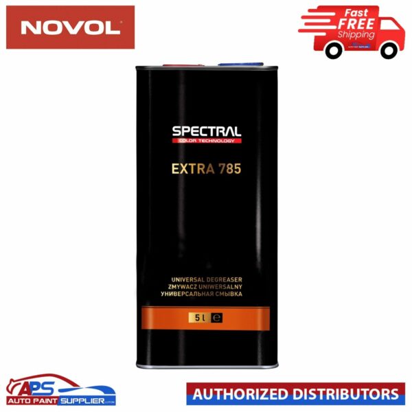 SPECTRAL 785 Standard Panel Wipe Degreaser Anti-Silicone Pre-Paint Cleaner 5L Model: EXTRA 785