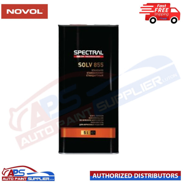 NOVOL SPECTRAL SOLV 855 STANDARD ACRYLIC 5L THINNER Model 82186