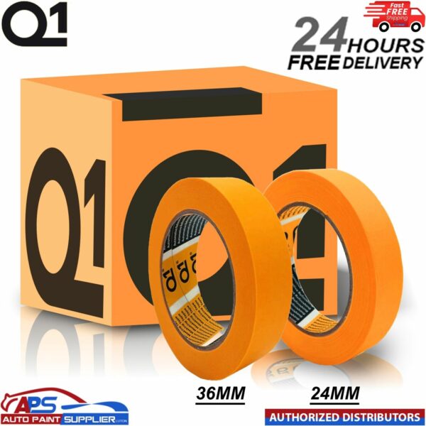 Q1 ULTIMATE MASKING TAPE ROLL 24/36mm BOX Model: Q1 MASKING TAPE
