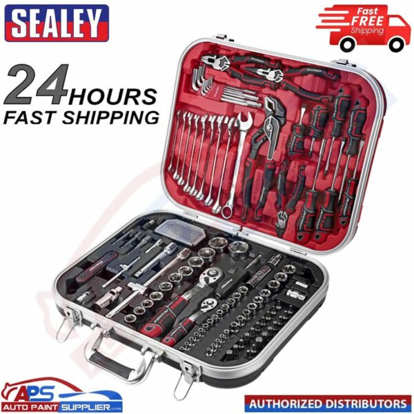 SEALEY AK7980 MECHANIC'S 144PC MECHANIC TOOL KIT SET SOCKET SCREWDRIVER RATCHET Model: AK7980