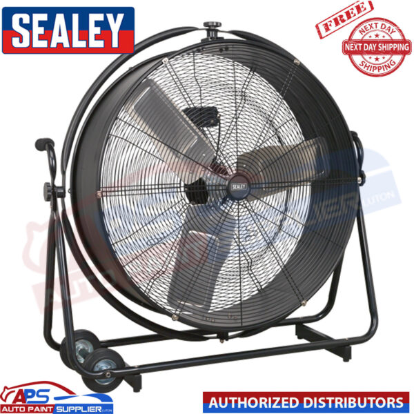 Sealey HVF30S Industrial High Velocity Orbital Drum Fan 30" 230V Model HVF30S