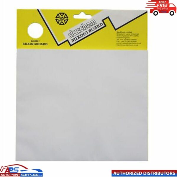 Onion Board for Bodyfiller Repair Mixing Sheets x 100 Model Repair Mixing