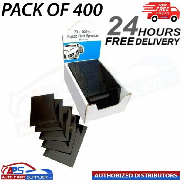 400x FMT CAR BODY FILLER PLASTIC TYPE FILLER SPREADER FLEXIBLE/BODY SHOP and DIY Model: FMT40401