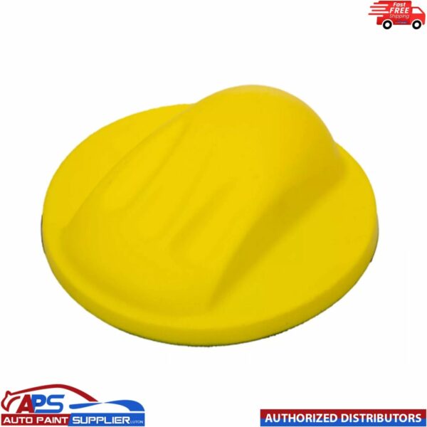 CSB1 150mm Round Hand Sanding Block For Hook Loop Sandpaper Foam Polishing Pad Model: CSB1