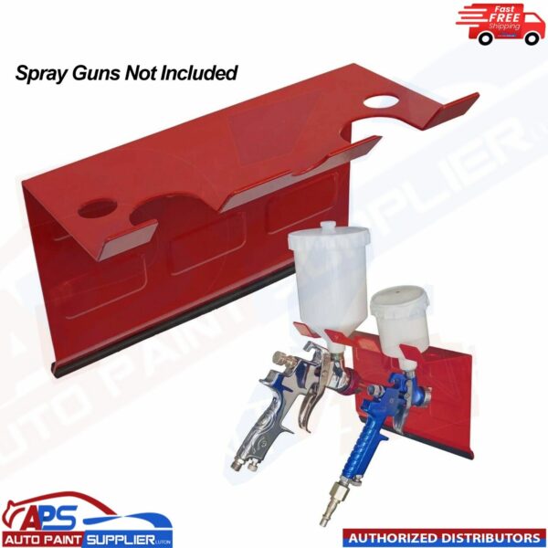 Magnetic 2 Guns Spray Gun Holder Workshop Equipment For Gravity Guns Model: 2GunHolder