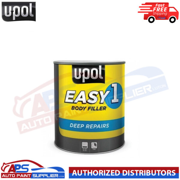 UPOL EASY 1 BODY FILLER DEEP FILL CAR BODY FILLER BIG SMOOTH EASY SAND U-POL 3L Model EASY/1