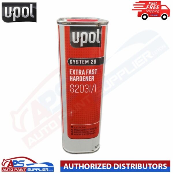 UPOL EXTRA FAST HARDENER S2031/1 FOR PAINT PRIMER LACQUER 1L 2K ACTIVATOR Model S2031/1