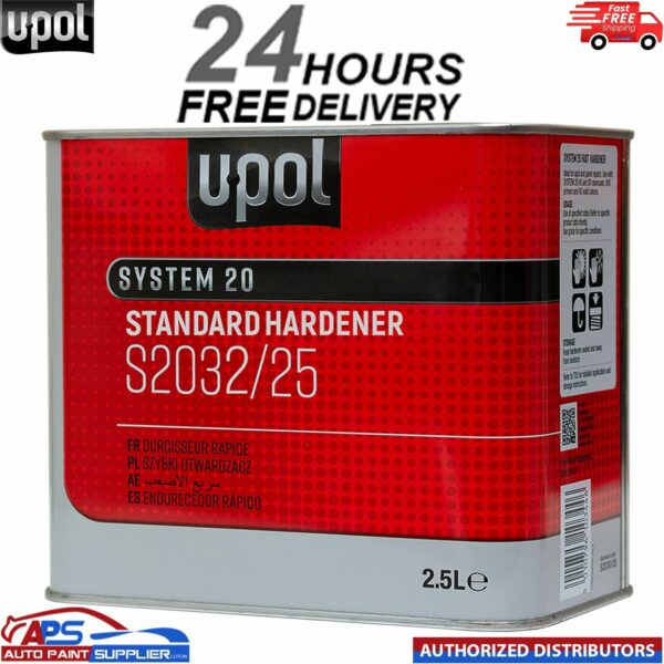 UPOL S2032 Standard Hardener / Activator For 2k Paints, Lacquers & Primers 2.5L Model: S2032/25