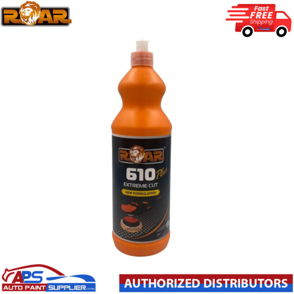 ROAR 610 PLUS EXTREME CUTTING POLISH POLISHING VALETING COMPOUND 1KG Model 610-101