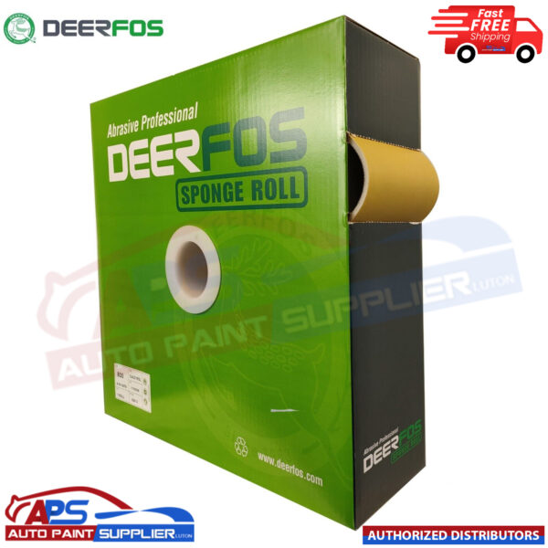 DEERFOS ABRASIVE SPONGE ROLL 800 GRIT 115 X 25 M 1 ROLL Model CA331RSL