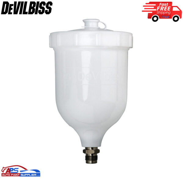 DeVilbiss GFC 501 Acetal Gravity Spraygun Cup 1 Pint/568ml GFC-501 Model GFC-501