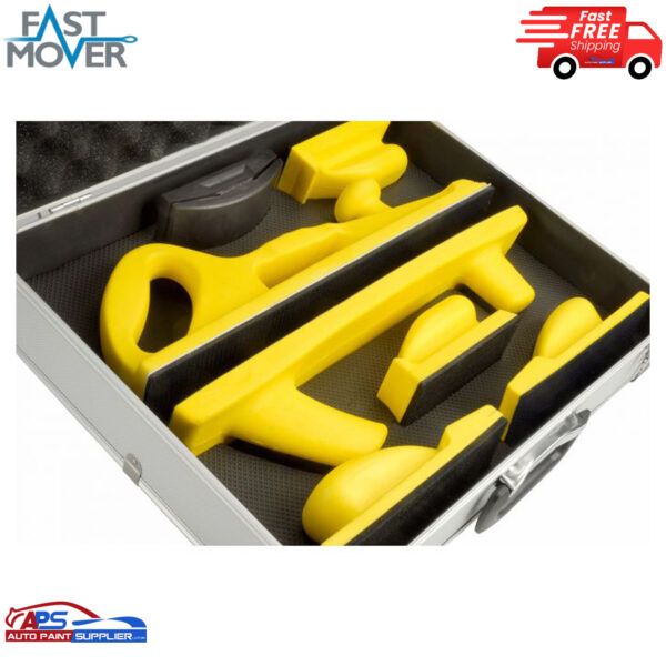 Fast Mover Sanding Kit, 7pc Longbed Metallic Hard Carry Case FMT5518 Sanding Kit Model FMT5518