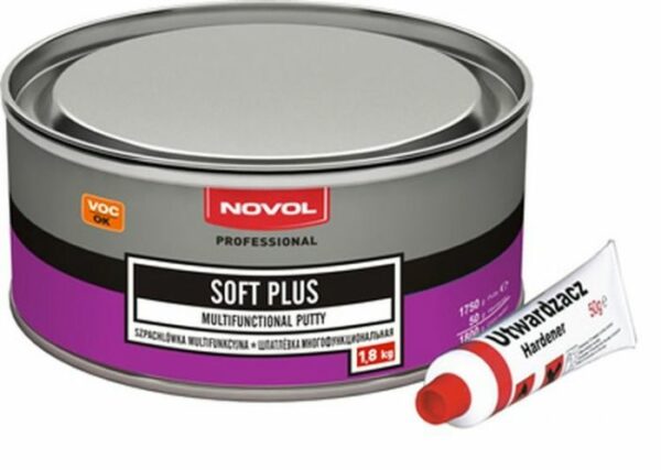 NOVOL SOFT PLUS PUTTY 1.8KG Model NOV1245