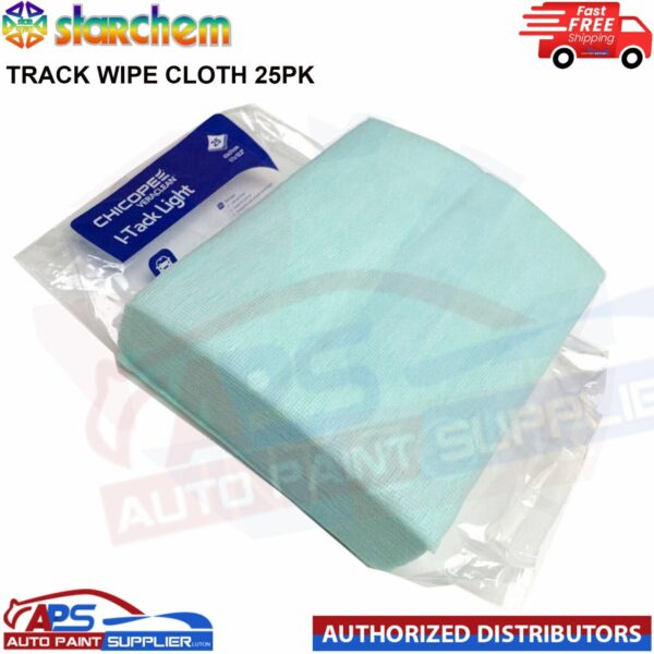 Tack Wipe Cloth 25PK I-Tack Light Chicopee Bodyshop Decorators Rags 43 X 31CM Model: 74304